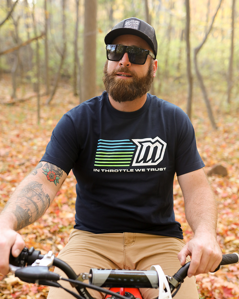 Mens Horizon Tee - Navy Blue