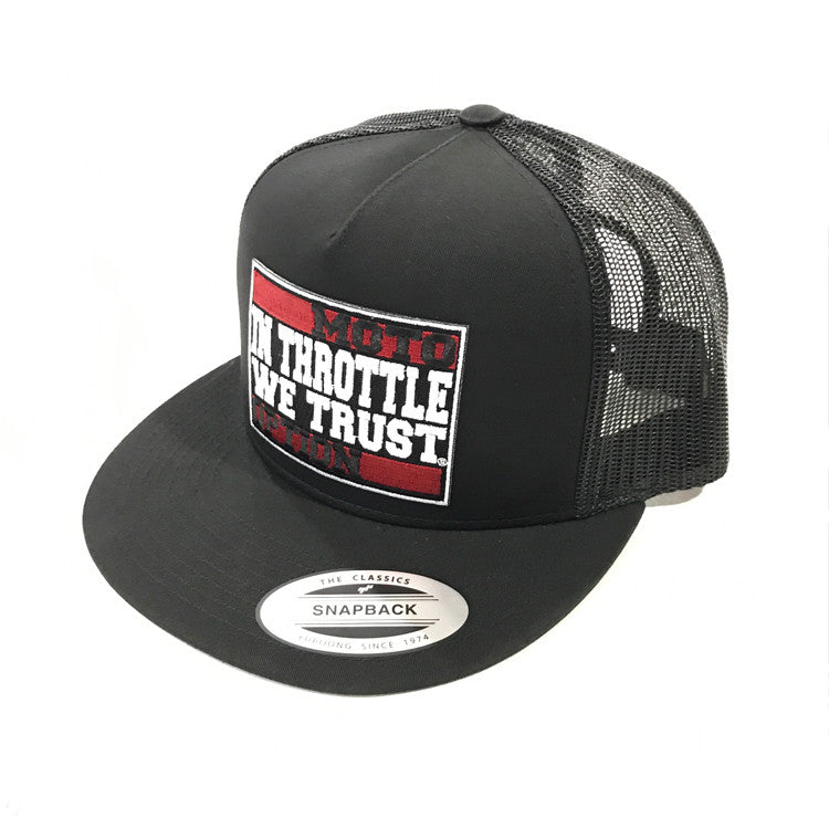 In Throttle We Trust Trucker Hat 2.0