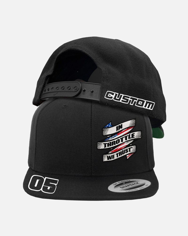 BANNER PERSONALIZED SNAPBACK HAT