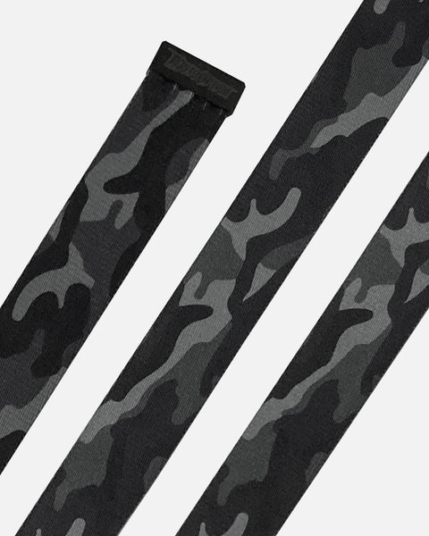 GHOSTED WEBBING BELT - BLACK CAMO