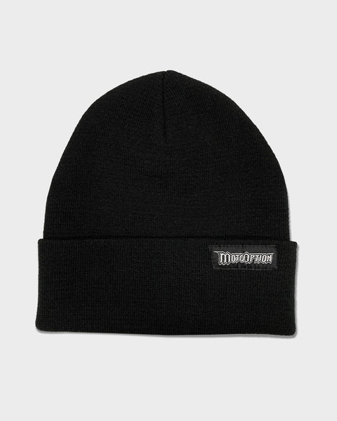 Ace Cuffed Beanie - Black
