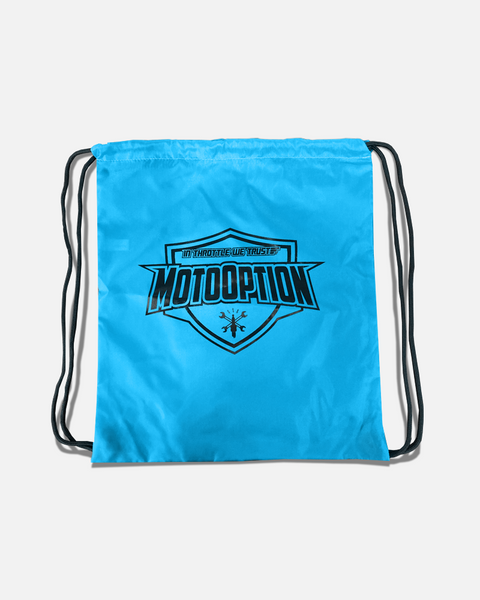 Drawstring Backpack - Blue
