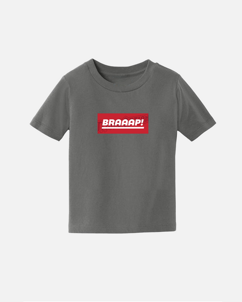 Toddler Brap Tee - Dark Gray