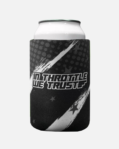 Grayscale Gone Wild Koozie- Black and Gray