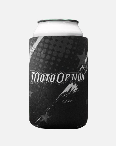 Grayscale Gone Wild Koozie- Black and Gray