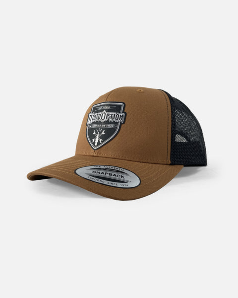 Spark Trucker Hat - Caramel