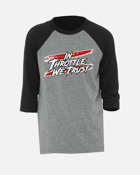 YOUTH CHAOS 3/4 RAGLAN TEE