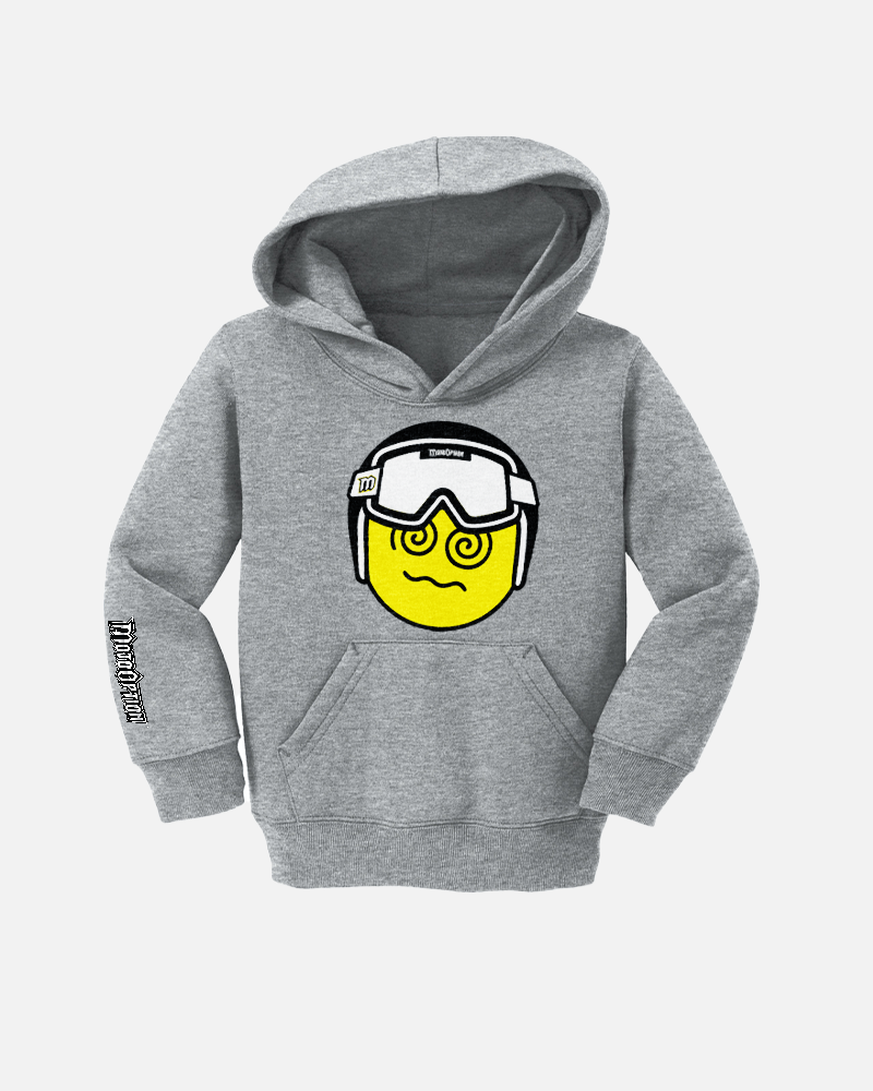 TODDLER DIZZY RACER HOODIE - SPORTS GRAY
