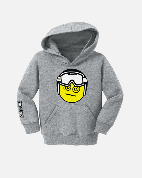Toddler Dizzy Racer Hoodie - Gray