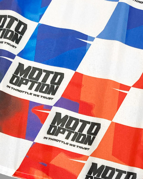 RACE FLAG - FIREWORKS