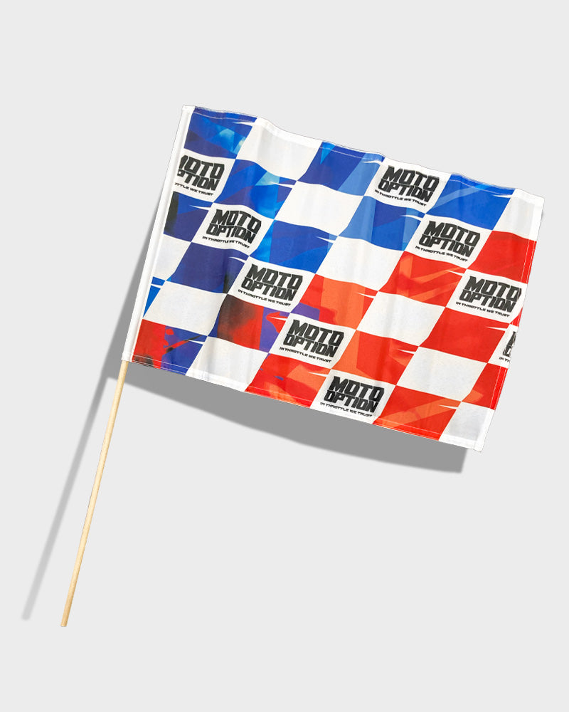 RACE FLAG - FIREWORKS