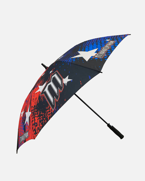 Gone Wild Umbrella - Red, Blue and Black