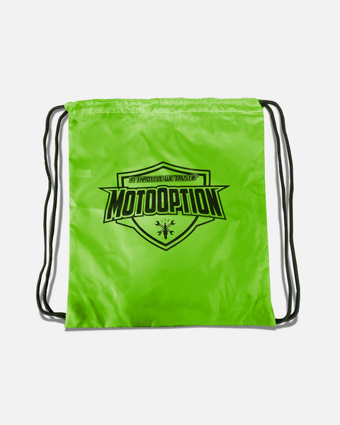 Drawstring Backpack - Green