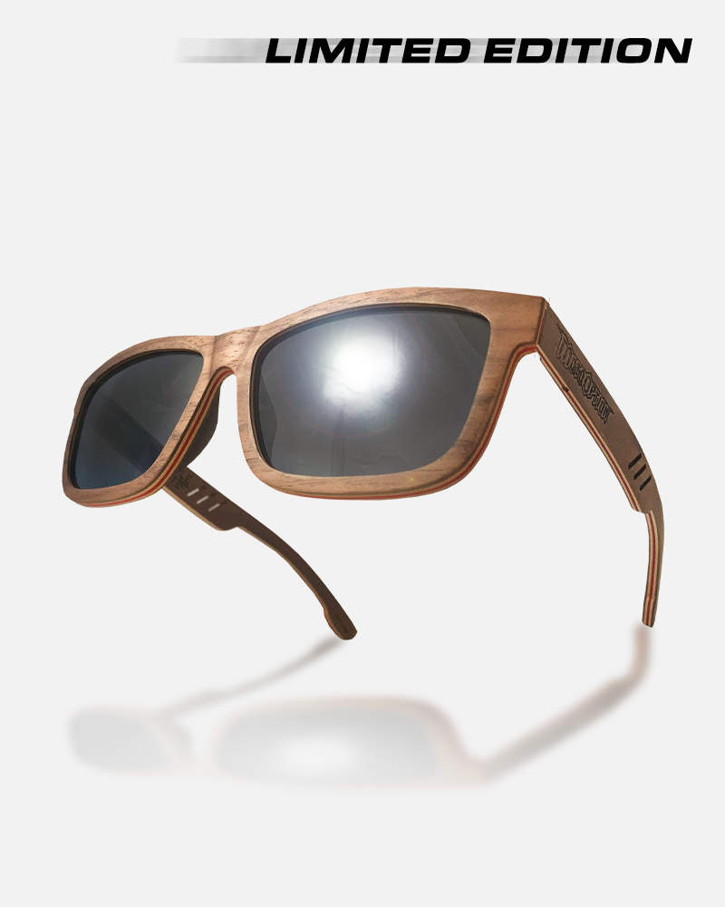 LIMITED EDITION SUNGLASSES - WALNUT