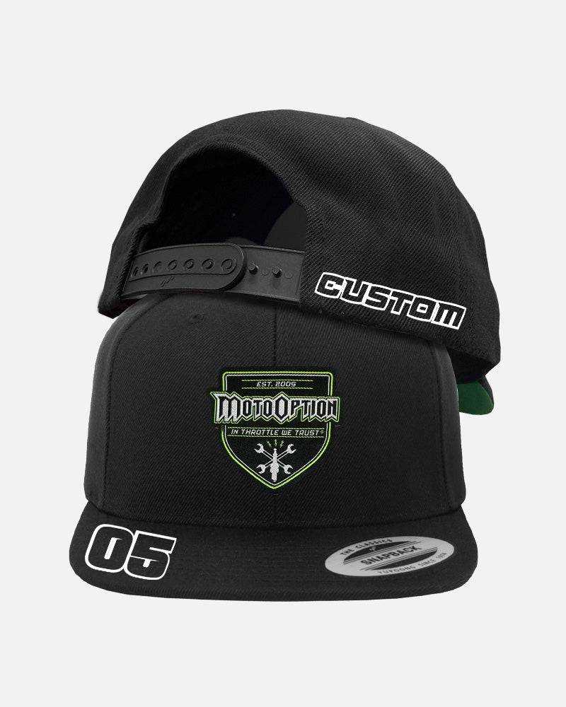 NEON SPARK PERSONALIZED SNAPBACK HAT