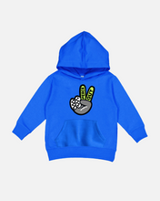 Load image into Gallery viewer, toddler peace out hoodie Motooption
