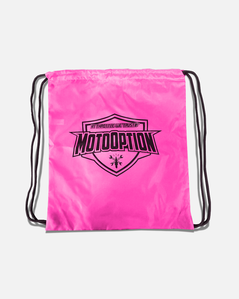 DRAWSTRING BACKPACK - PINK