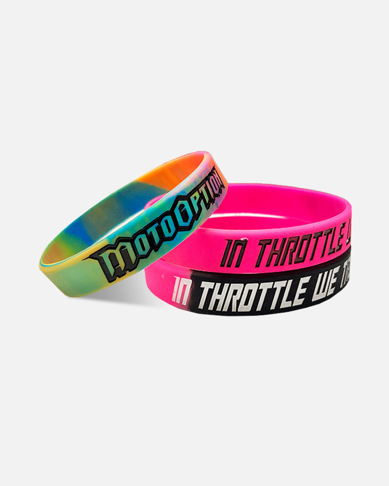 WRISTBAND 3 PACK - MOTO LOVE