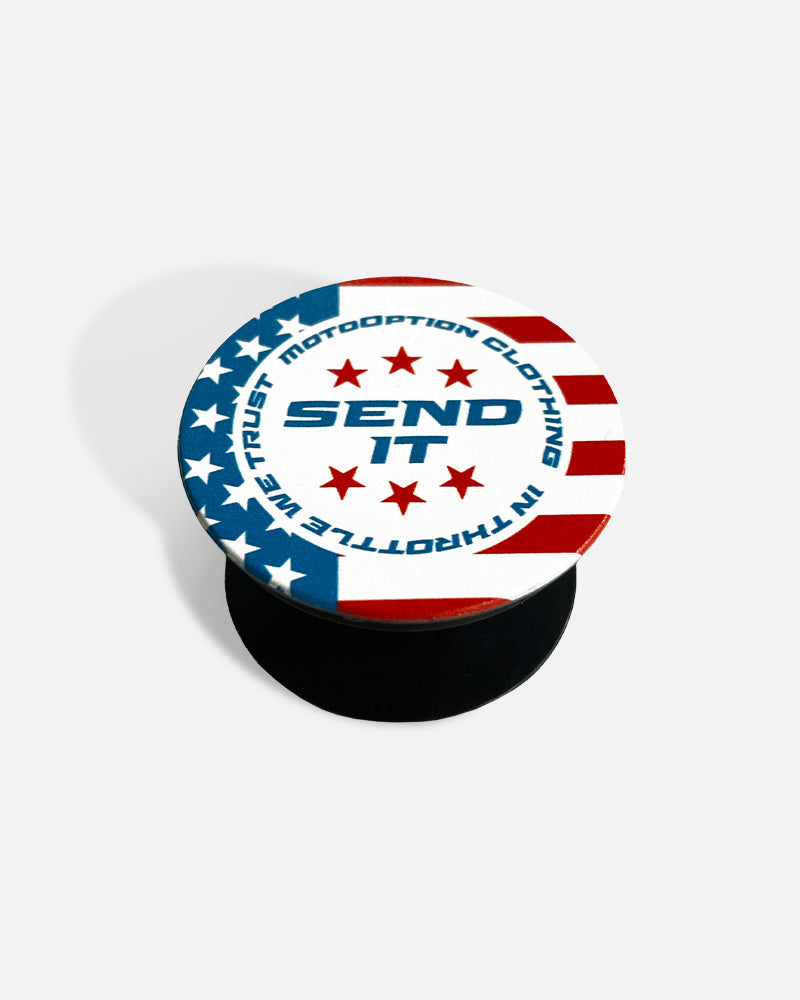 SEND IT FLAG PHONE GRIP
