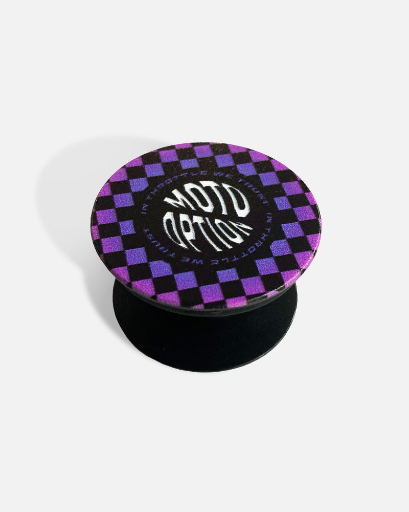 PURPLE DIZZY PHONE GRIP