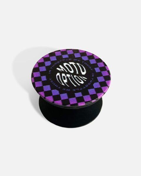 PURPLE DIZZY PHONE GRIP