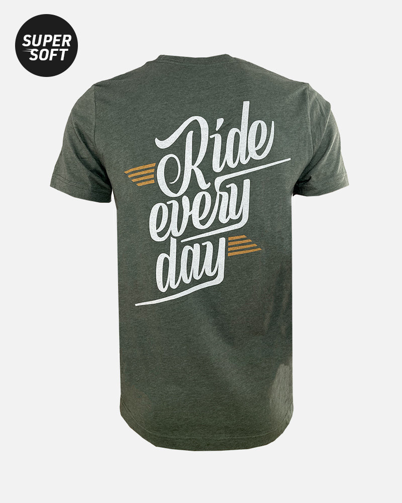 Mens Ride Everyday - Military Green