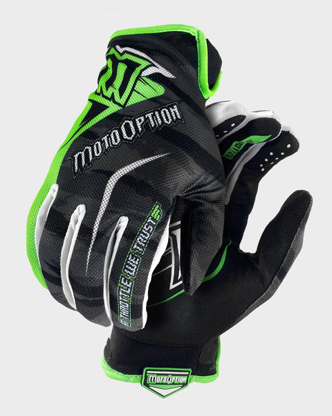 S4 Riding Glove - Neon Green