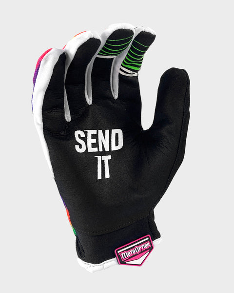 Youth S4 Riding Glove - Tie Dye