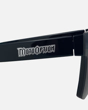 Load image into Gallery viewer, Matte black sunglasses with hidden frame
