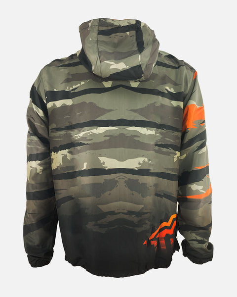 Arctic Slash Windbreaker Jacket - Moss Camo