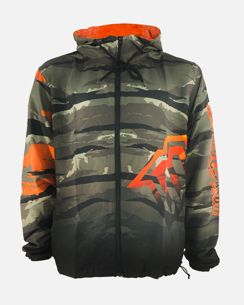 Arctic Slash Windbreaker Jacket - Moss Camo