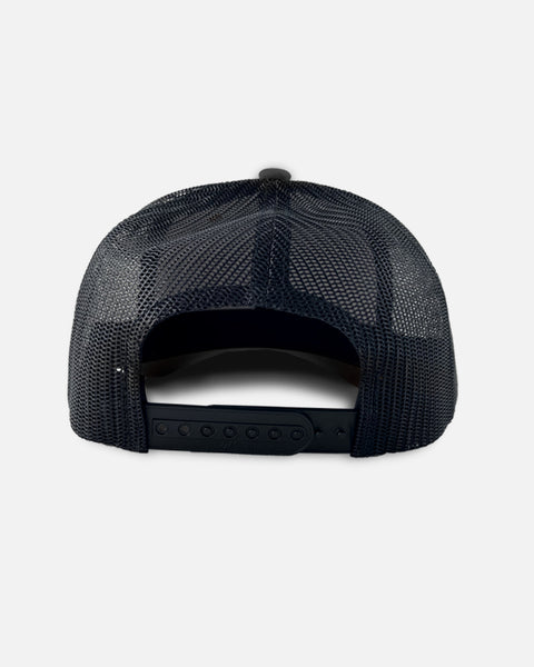 Stacked Trucker Hat - Black