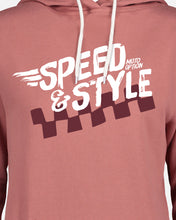 Load image into Gallery viewer, WOMENS SPEED AND STYLE HOODIE - DUSTY ROSE
