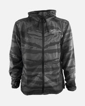Load image into Gallery viewer, SPEED &amp; STYLE WINDBREAKER JACKET - BLACK CAMO
