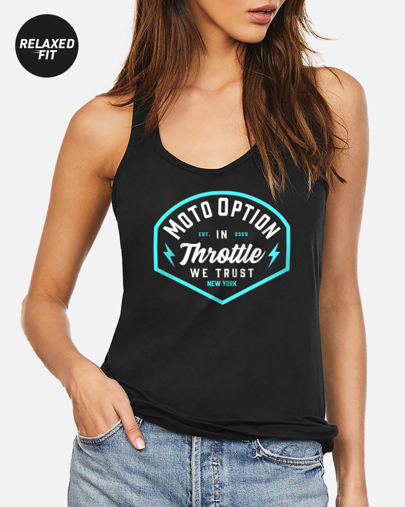 WOMEN'S STUNNER TANK - BLACK