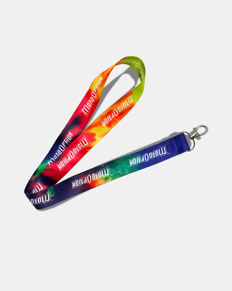 TIE DYE ACE LANYARD