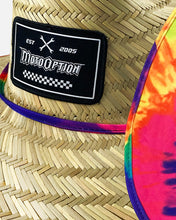 Load image into Gallery viewer, YOUTH - TIE DYE STRAW HAT
