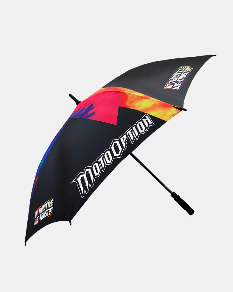 In Throttle We Trust Umbrella - Tie Dye