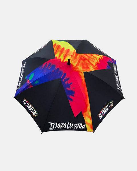 In Throttle We Trust Umbrella - Tie Dye