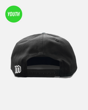 Load image into Gallery viewer, YOUTH STUNNER SNAPBACK HAT - AQUA
