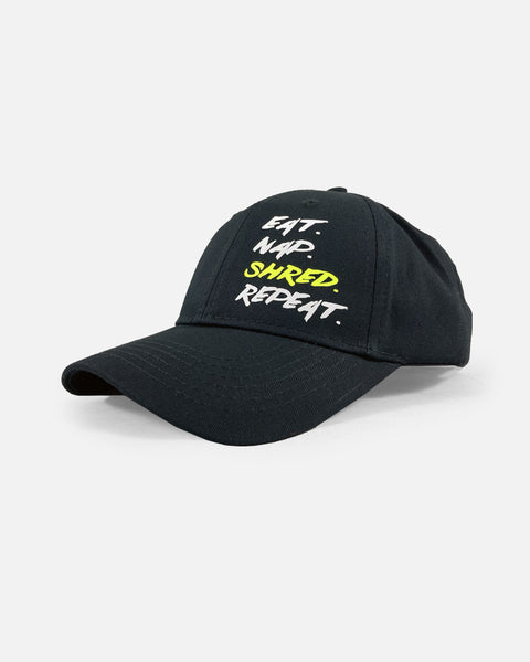 YOUTH EAT NAP SHRED HAT - BLACK