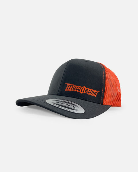 Ace Trucker Hat - Neon Orange