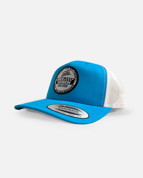 Race Division Trucker Hat - Turquoise
