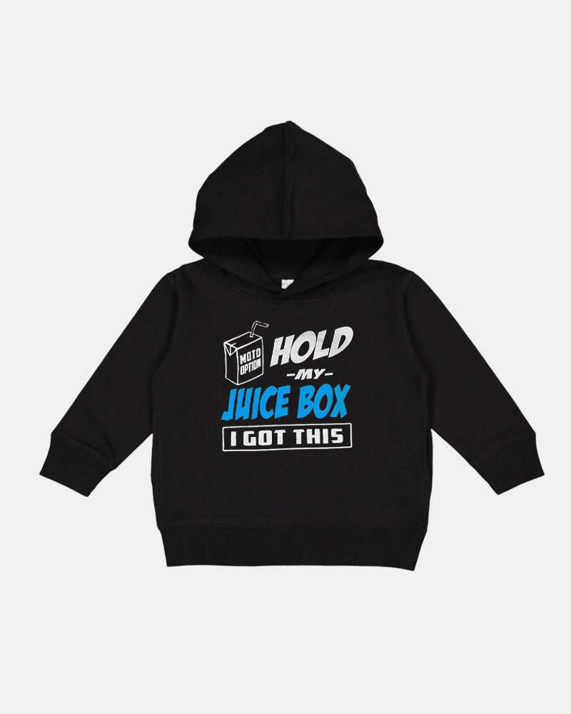 Toddler Hold My Juice Box Hoodie - Black