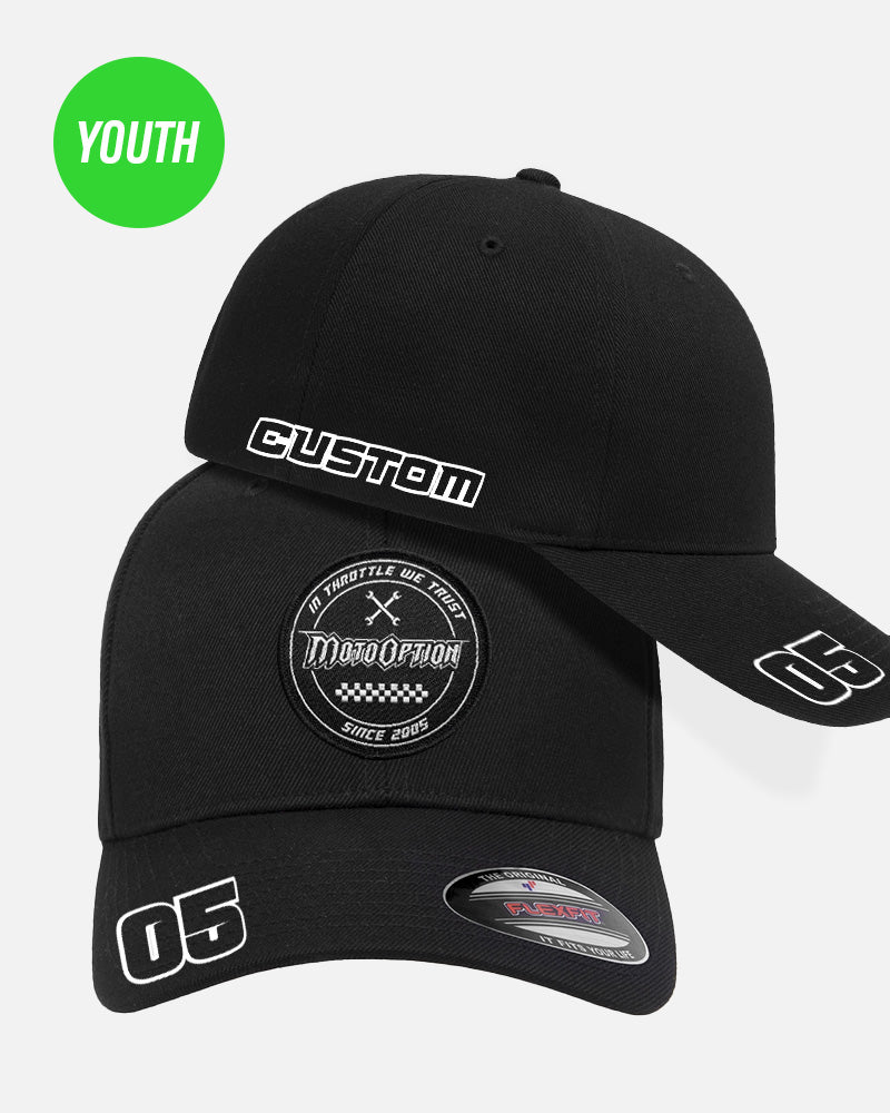 YOUTH MECHANIC PERSONALIZED FLEXFIT HAT