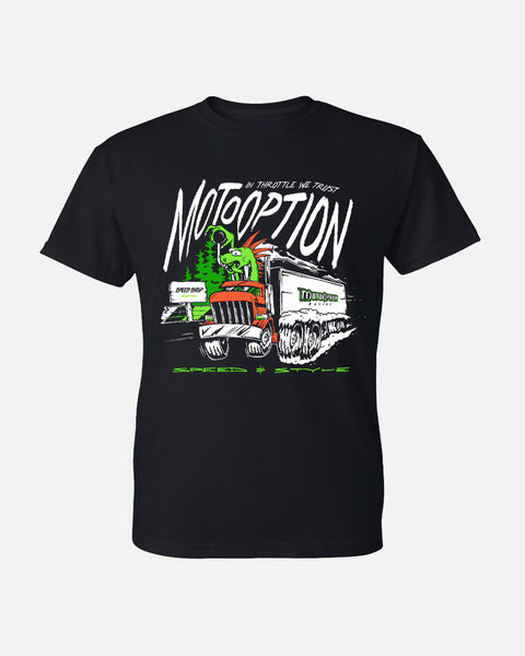 Youth Speed Semi Tee - Black
