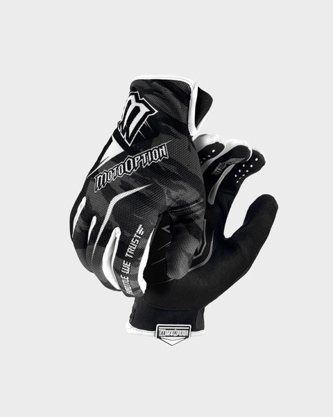 YOUTH S4 RIDING GLOVE - BLACK